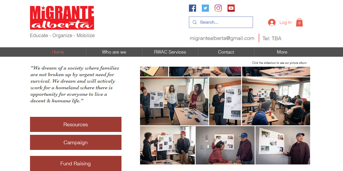 Migrante Alberta -  industry in Edmonton AB