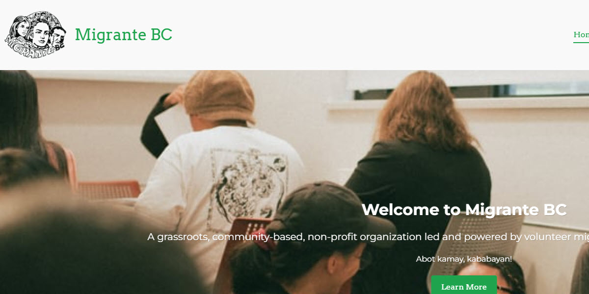 Migrante B.C. -  industry in Vancouver BC