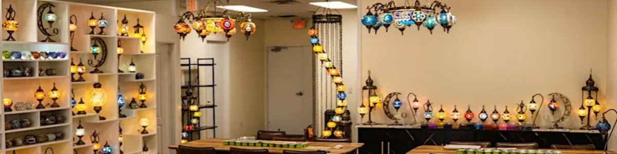 Mosaic Art Class in Austin, TX: Turkish Lamp Workshop -  industry in Austin TX