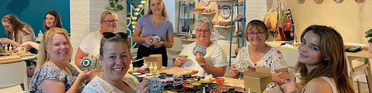 Mosaic Art Classes Austin: Turkish Lamp Workshop -  industry in Austin TX