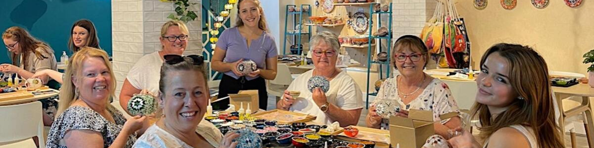 Mosaic Art Classes Houston: Turkish Lamp Workshop -  industry in Houston TX