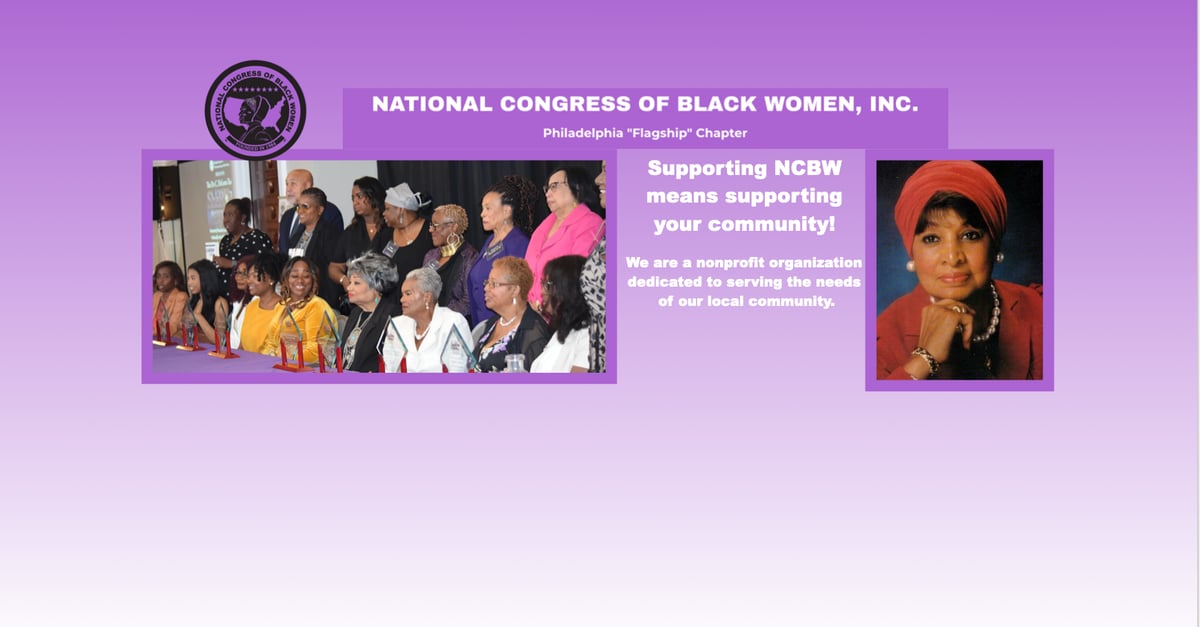 National Congress of Black Women Philadelphia Chapter