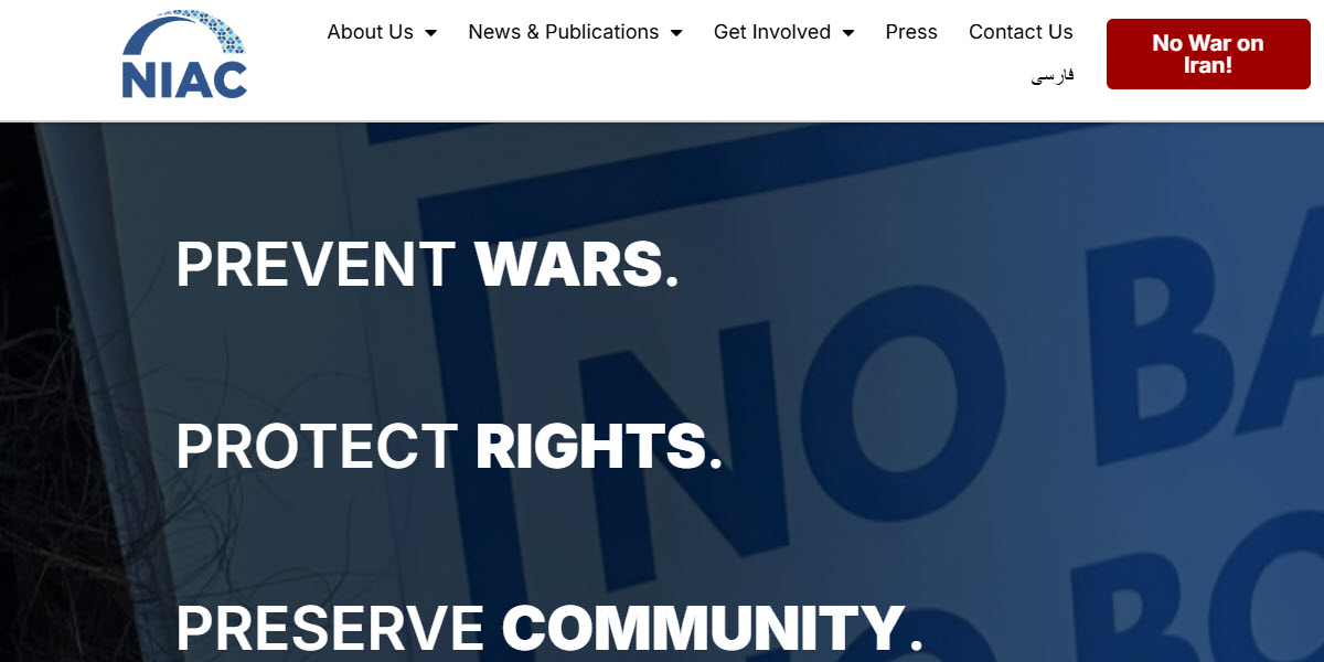 National Iranian American Council -  industry in Washington DC