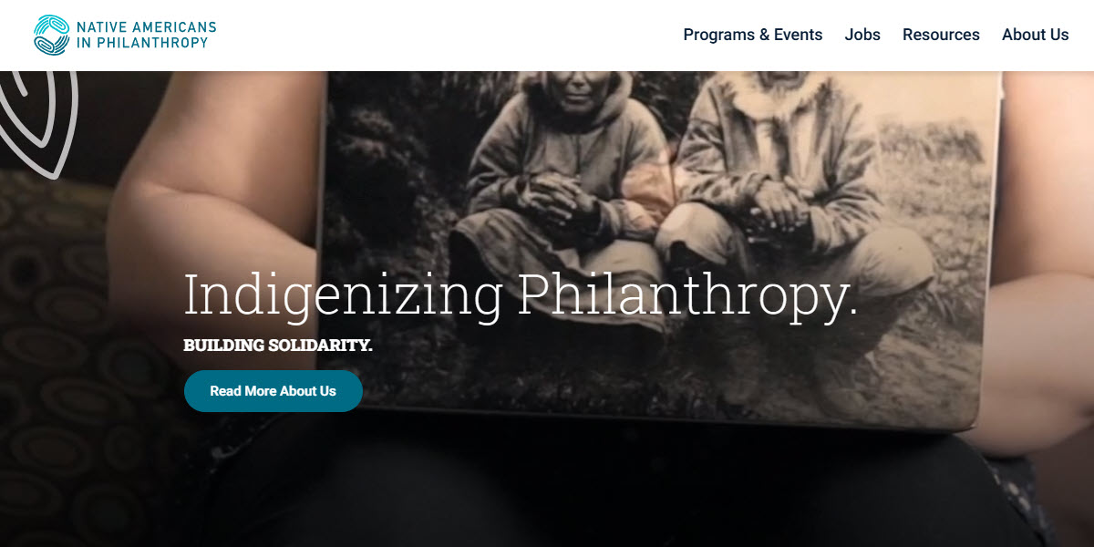 Native Americans in Philanthropy