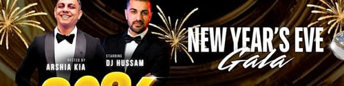 New Year's Eve 2026 Gala: Hosted by Arshia Kia & Feat. DJ Hussam -  industry in Herndon VA