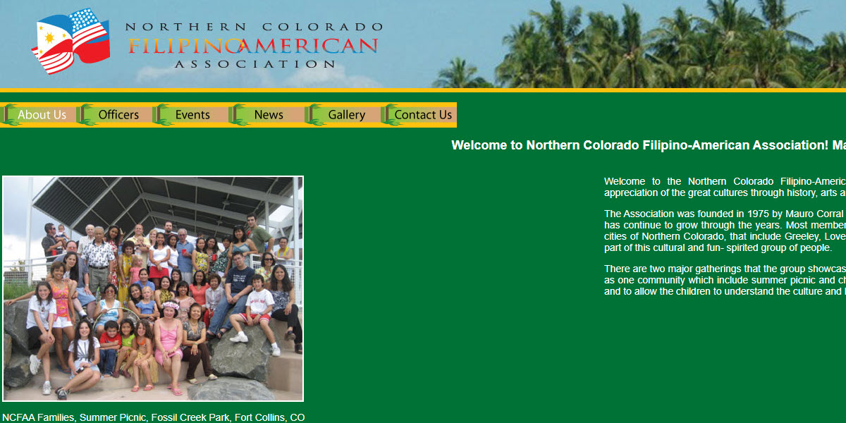 Northern Colorado Filipino-American Association -  industry in Wellington CO