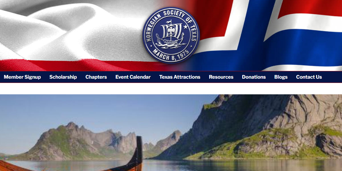 Norwegian Society of Texas cover image