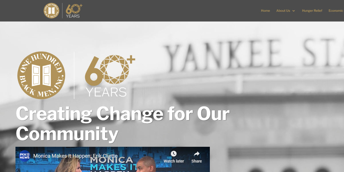 One Hundred Black Men of New York cover image