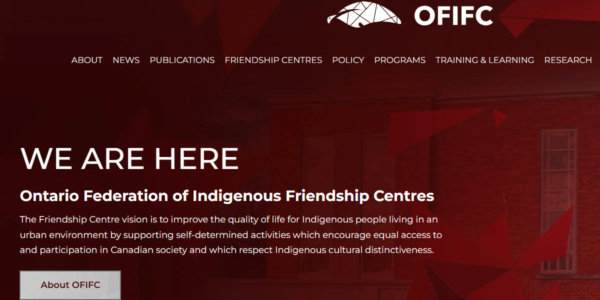 Ontario Federation of Indigenous Friendship Centres