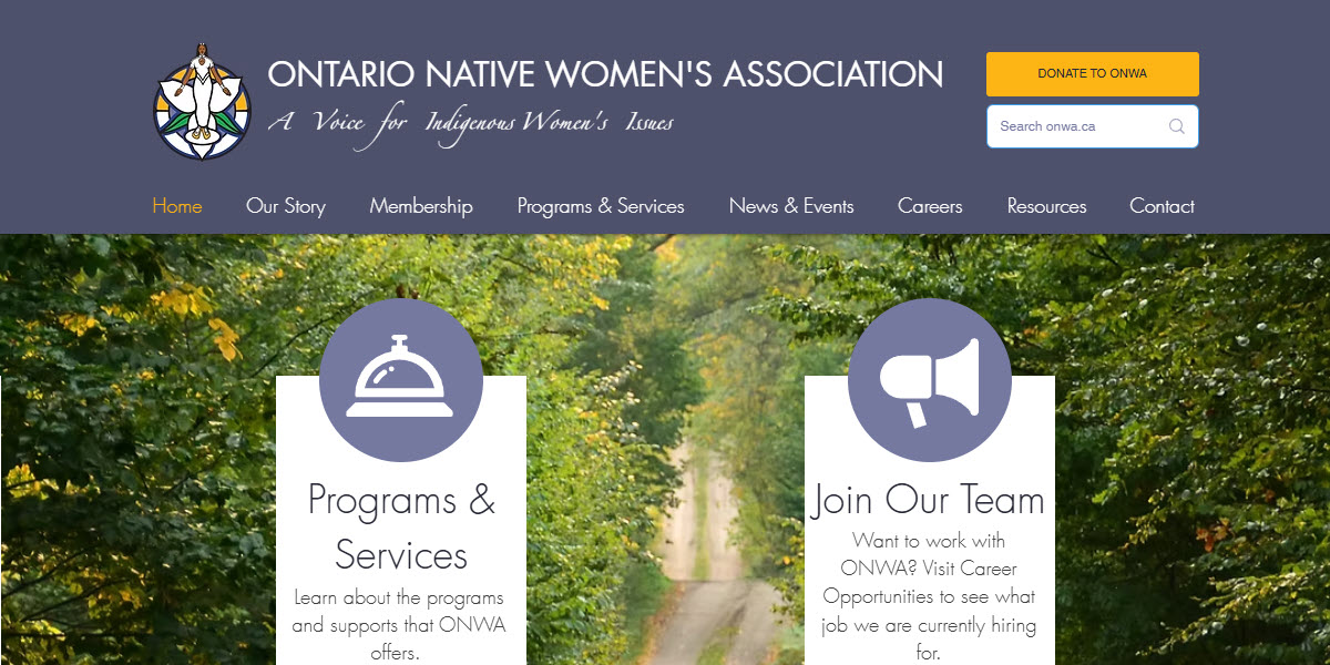 Ontario Native Womenâ€™s Association -  industry in Fort William First Nation ON