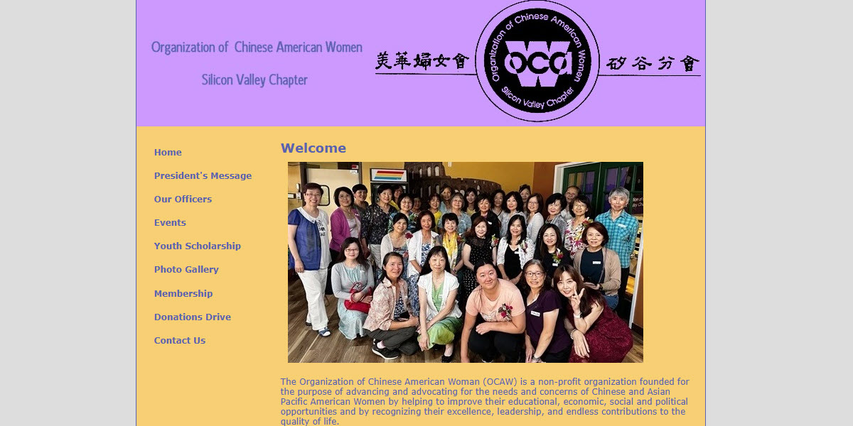 Organization of Chinese American Women Silicon Valley