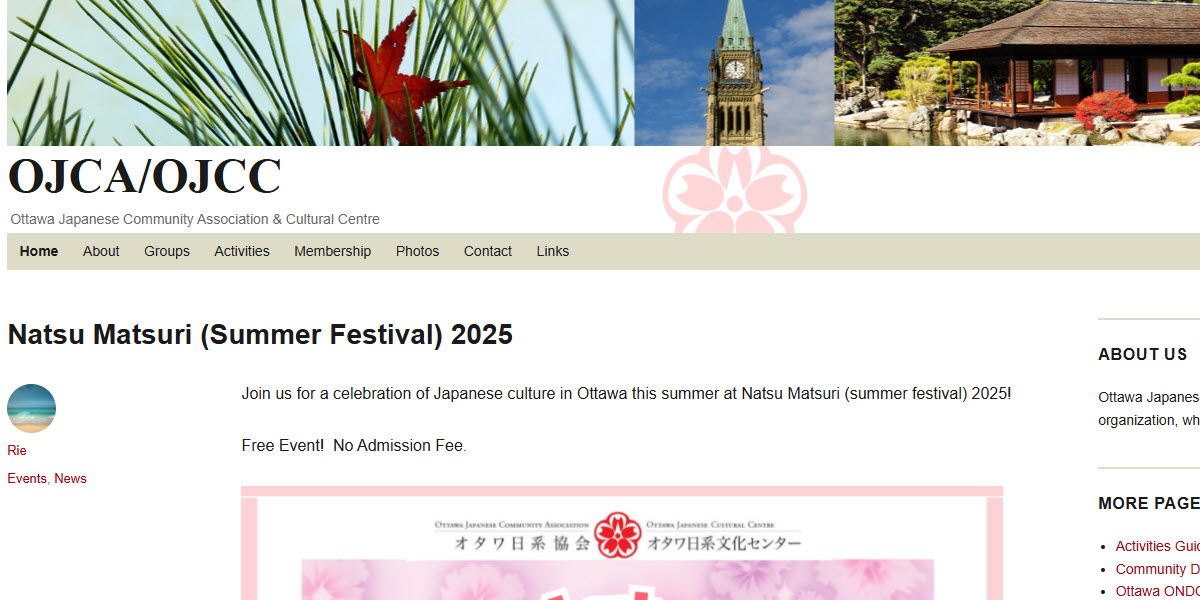 Ottawa Japanese Community Association cover image