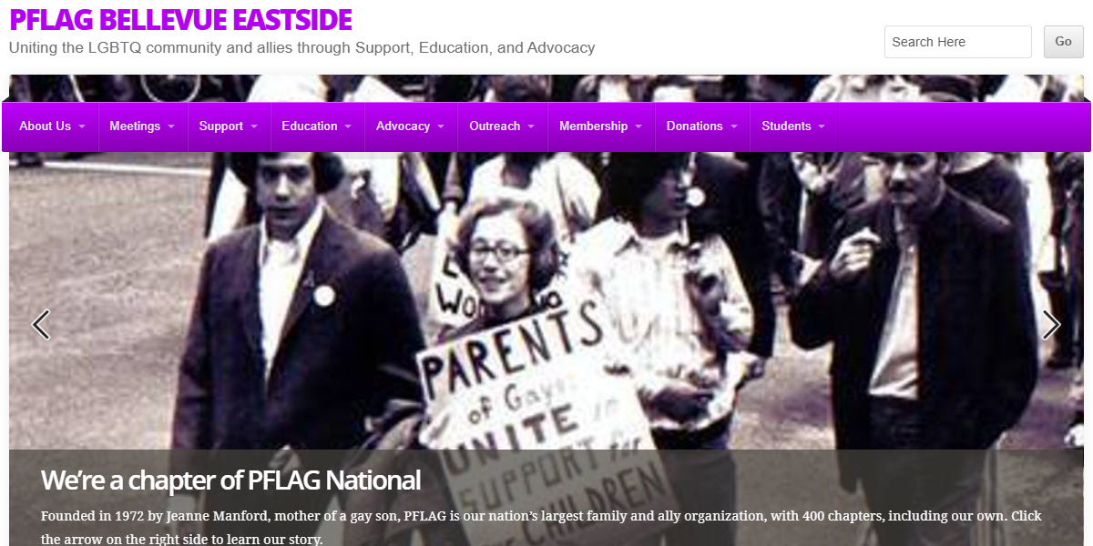 PFLAG Bellevue Eastside -  industry in Bellevue WA