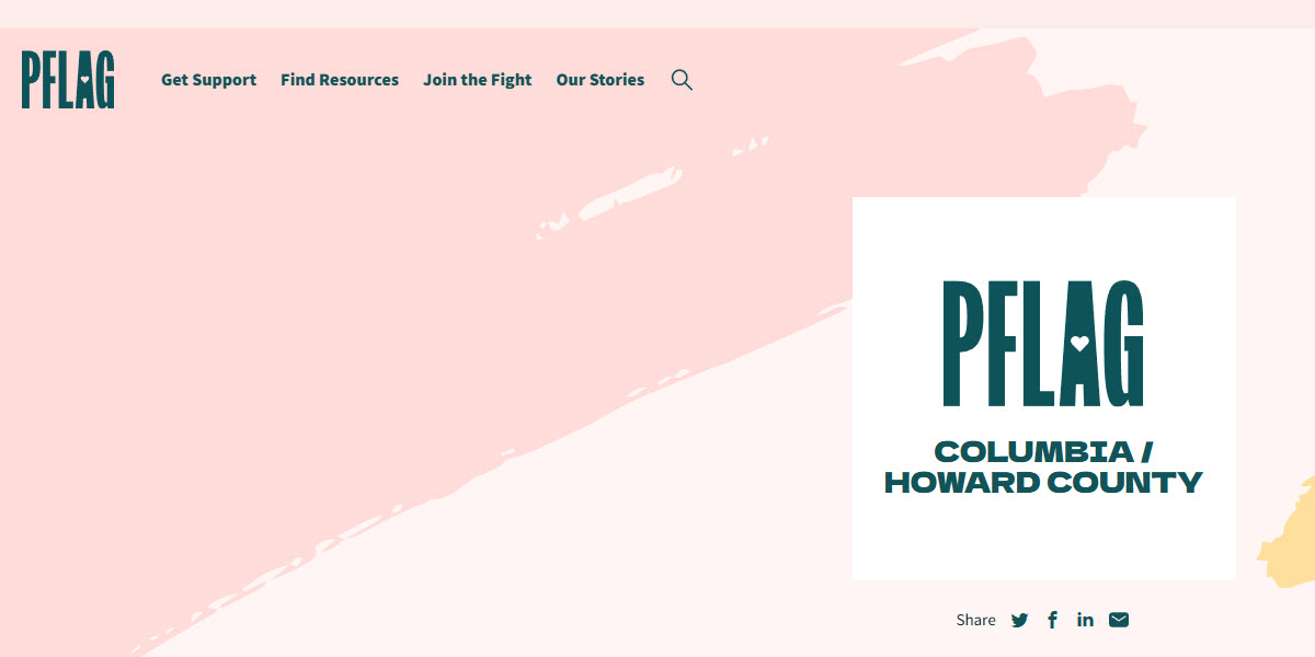 PFLAG Columbia - Howard County -  industry in Columbia MD