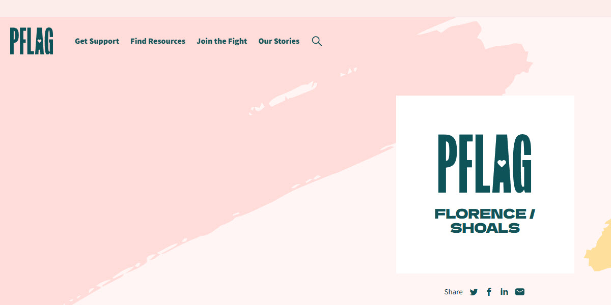 PFLAG Florence - Shoals -  industry in Florence AL