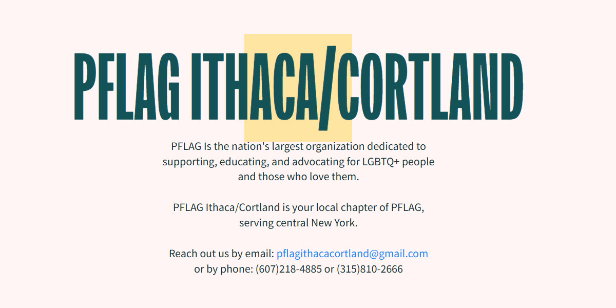 PFLAG Ithaca Cortland