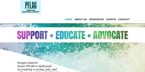 PFLAG Oregon Central Coast -  industry in Newport OR