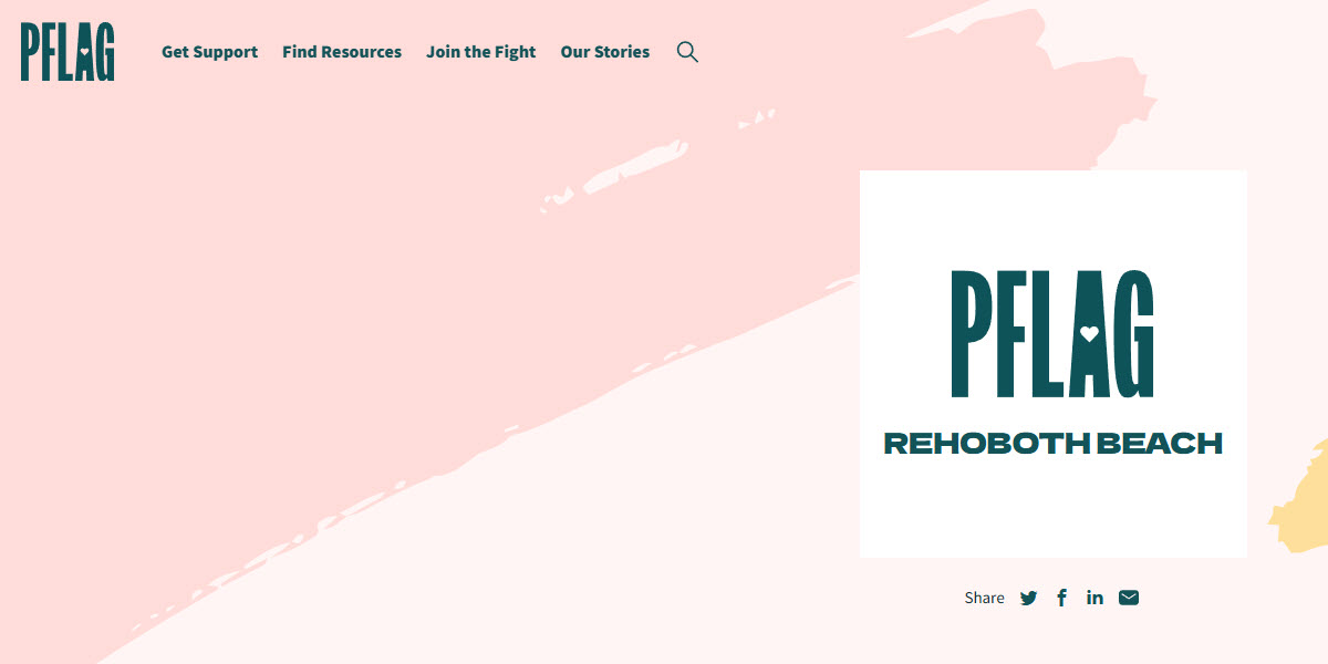 PFLAG Rehoboth Beach -  industry in Lewes DE
