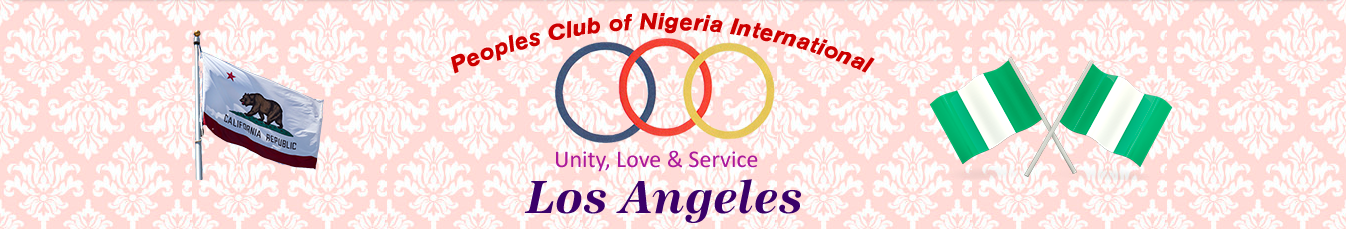 Peoples Club of Nigeria International Los Angeles Branch cover image