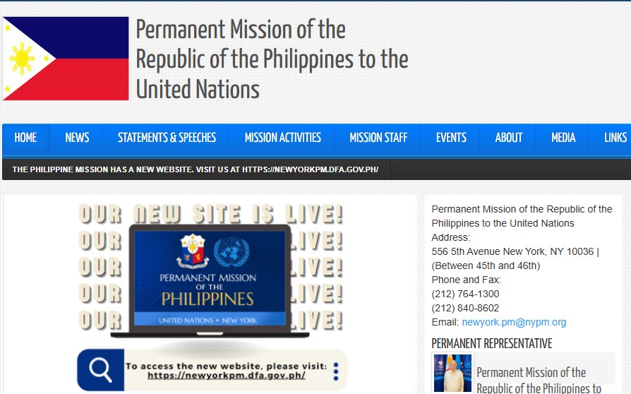 Permanent Mission of the Republic of the Philippines to the United Nations