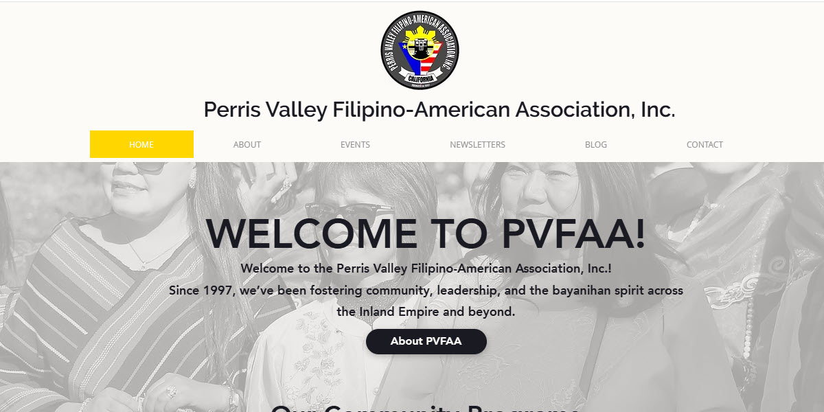 Perris Valley Filipino-American Association, Inc. -  industry in Perris CA