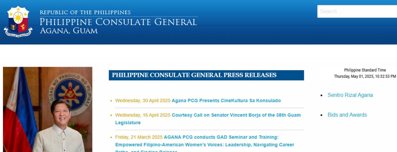 Philippine Consulate General in Agana, Guam -  industry in Tamuning GU