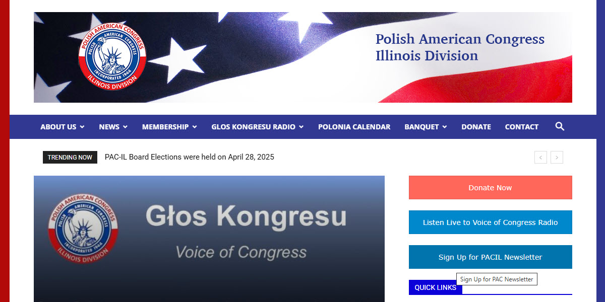 Polish American Congress, Illinois Division