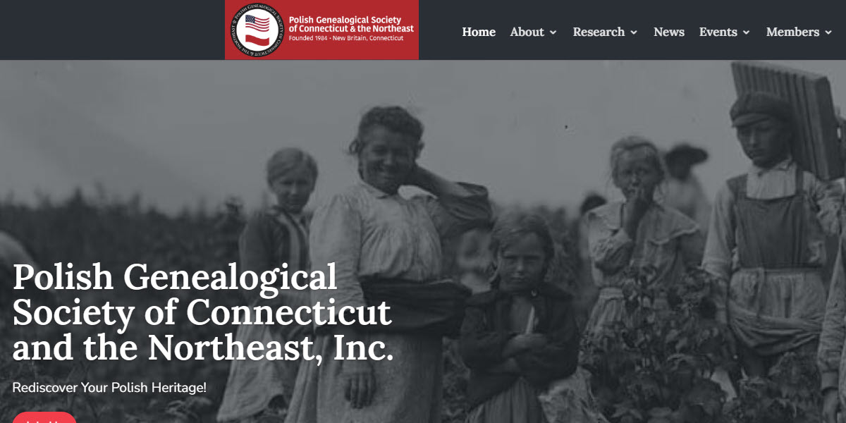Polish Genealogical Society of Connecticut and the Northeast, Inc.