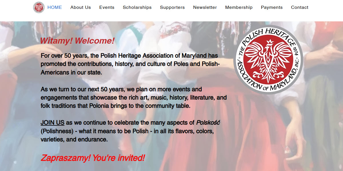 Polish Heritage Association of Maryland -  industry in Baltimore MD
