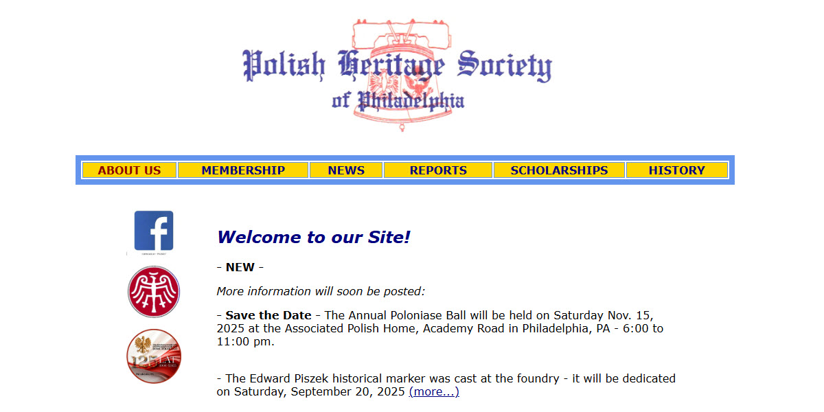 Polish Heritage Society of Philadelphia -  industry in Philadelphia PA