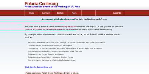 Polonia Center -  industry in Washington DC