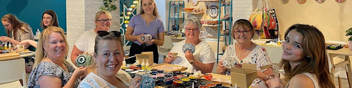 Riverside Mosaic Lamp Making Workshop -  industry in Riverside CA