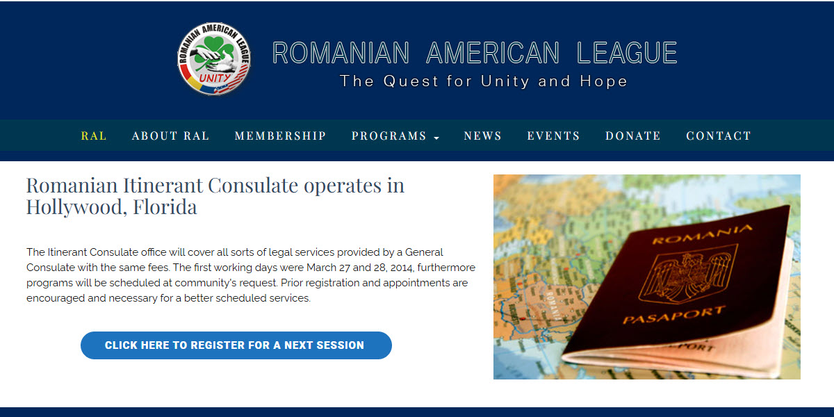 Romanian American League -  industry in Fort Lauderdale FL