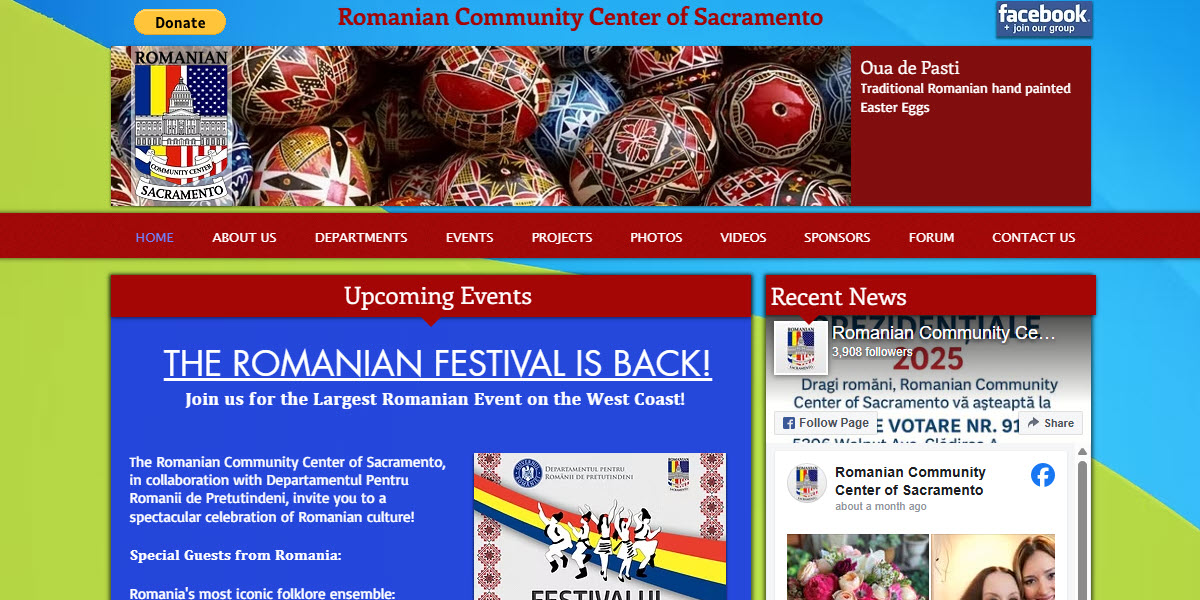 Romanian Community Center of Sacramento -  industry in Sacramento CA