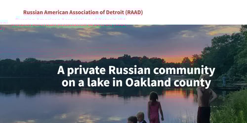 Russian American Association of Detroit Fish Lake -  industry in Holly MI