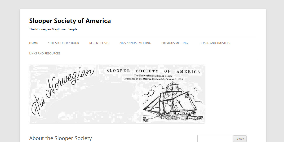 Slooper Society of America cover image