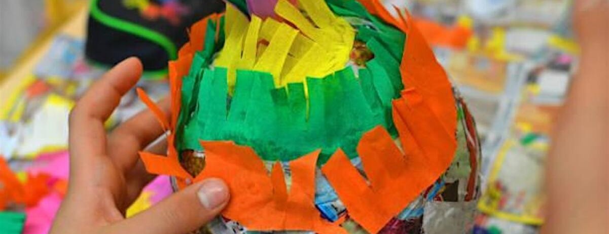 Spanish Culture-Making Piñatas -  industry in Altadena CA