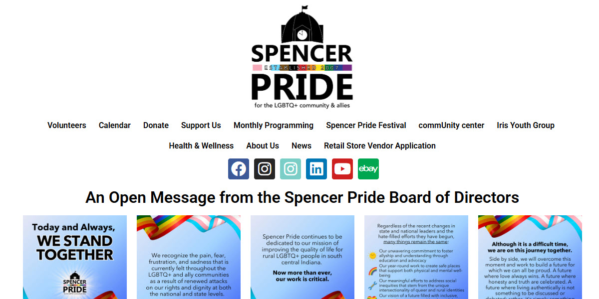 Spencer Pride Community Center