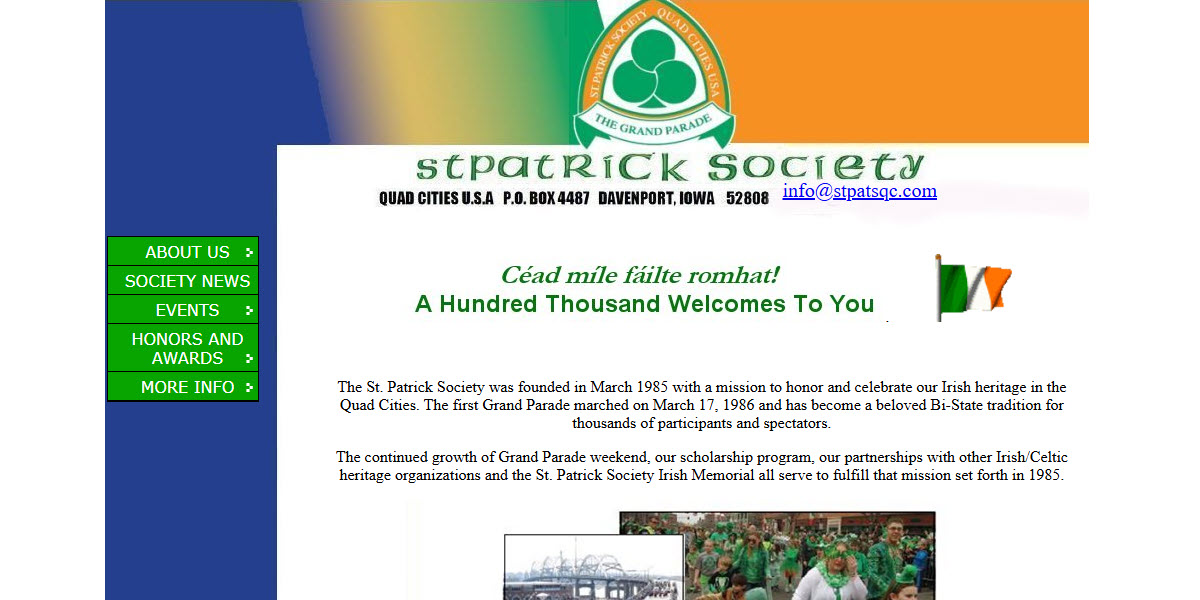 St. Patricks Society Quad Cities USA -  industry in Davenport IA