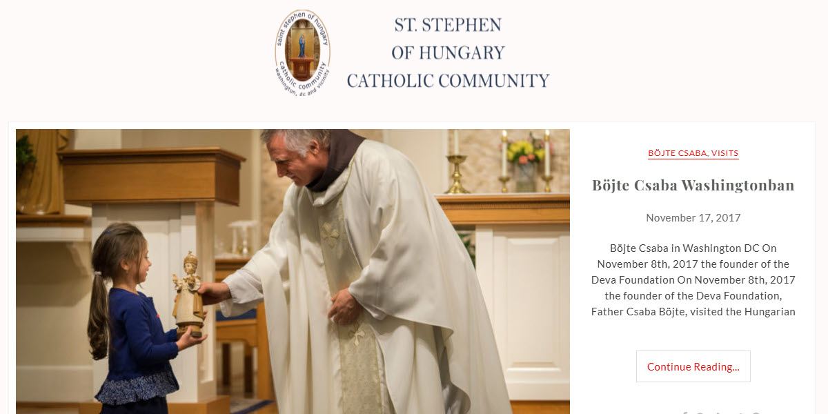 St. Stephen of Hungary Catholic Community -  industry in Washington DC