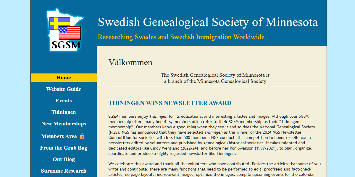 Swedish Genealogical Society of Minnesota -  industry in Mendota Heights MN