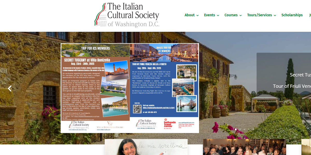 The Italian Cultural Society of Washington D.C.