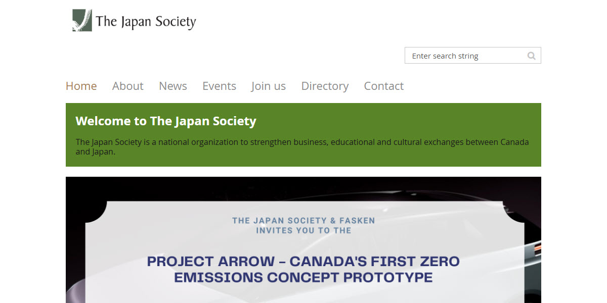 The Japan Society Canada cover image