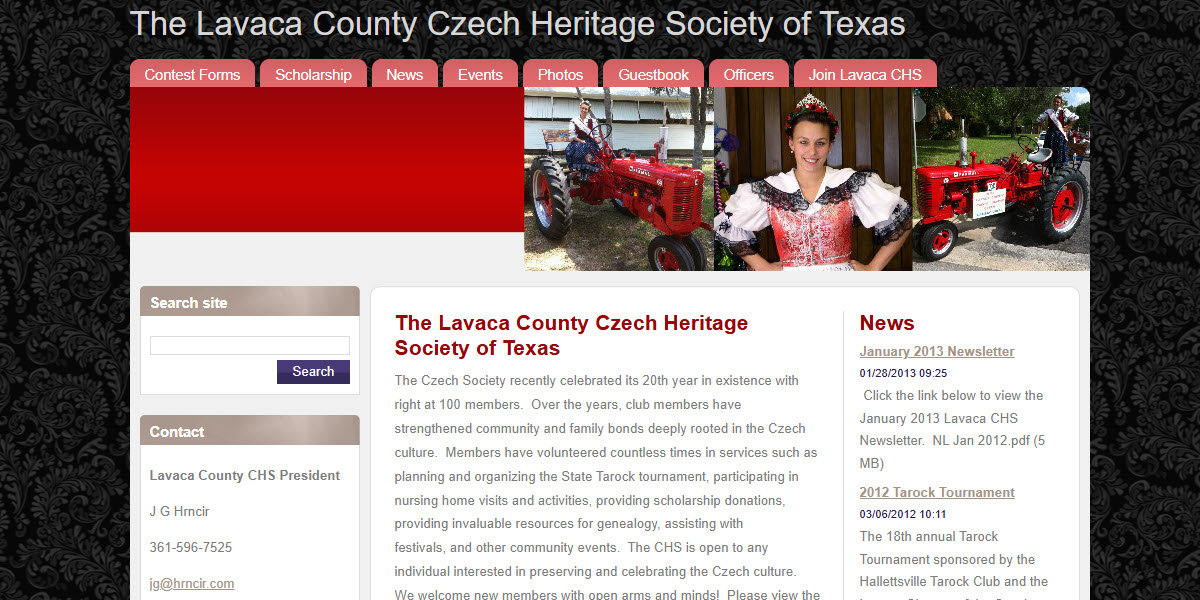 The Lavaca County Czech Heritage Society of Texas cover image