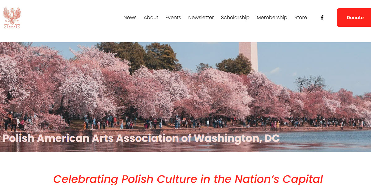 The Polish American Arts Association of Washington, D.C., Inc. -  industry in Washington DC