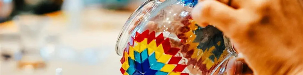 Traditional Turkish Mosaic Lamp Workshop in NYC -  industry in New York NY