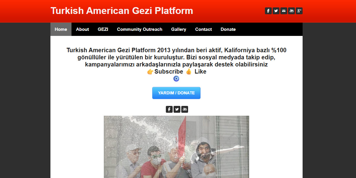 Turkish American Gezi Platform -  industry in San Francisco CA