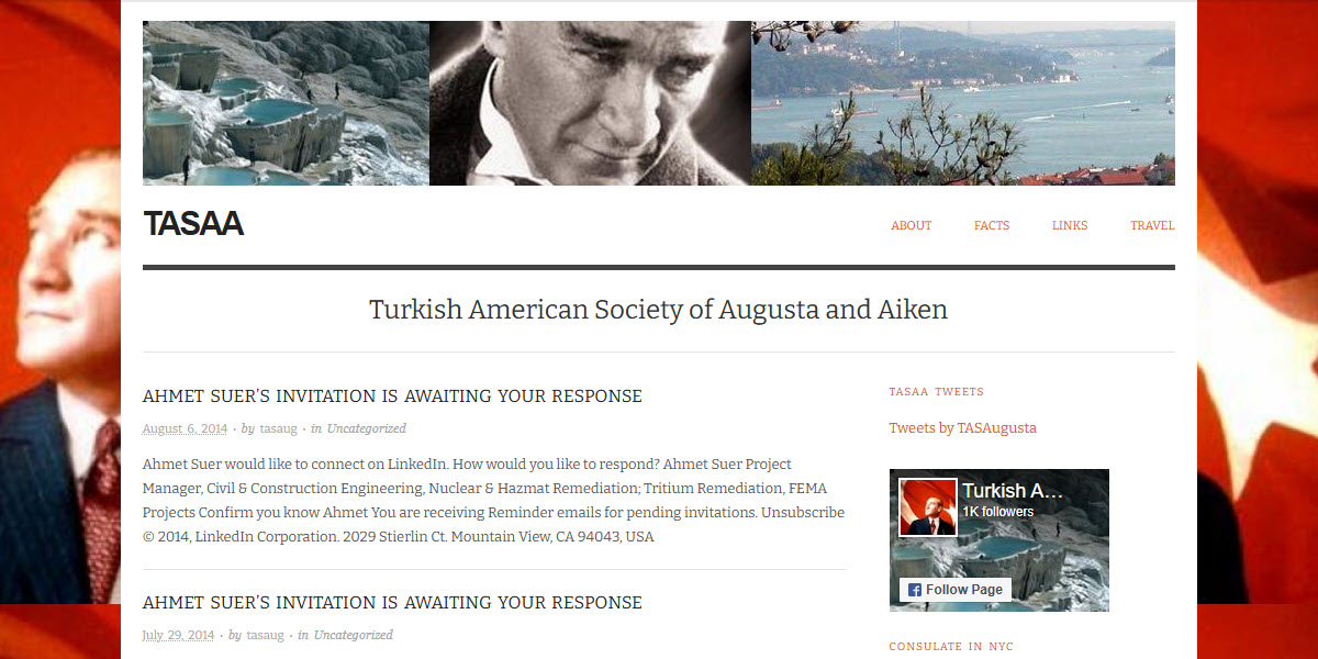 Turkish American Society of Augusta & Aiken -  industry in Martinez GA