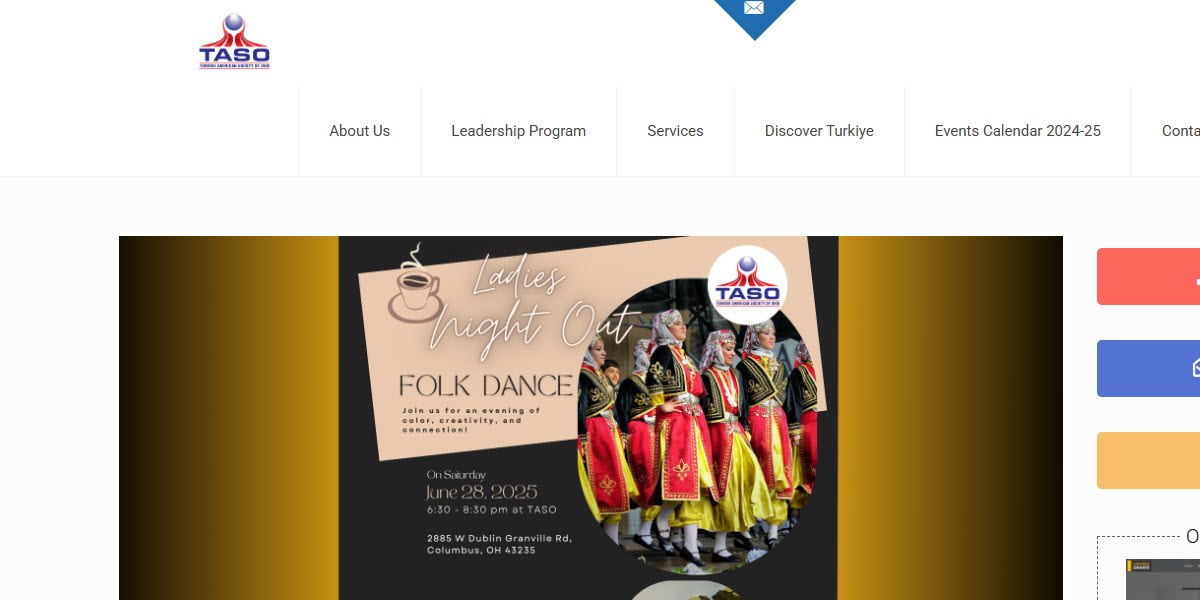 Turkish American Society of Ohio Columbus -  industry in Columbus OH