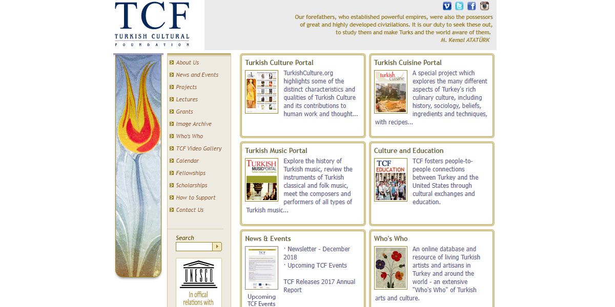 Turkish Cultural Foundation -  industry in Concord MA